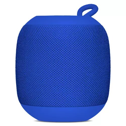 BROBOTIX Bocina portátil redonda 360° azul