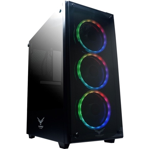 Gabinete Gamer Naceb Player RGB con Cristal Templado