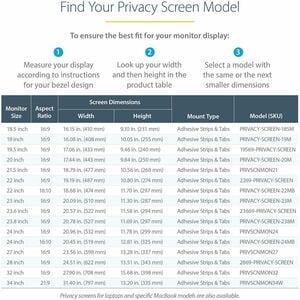 StarTech.com FILTRO DE PRIVACIDAD DE 23.6 Y 16:9 PARA MONITOR - imagen 2
