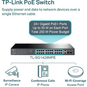Tp-link TP LINK SWITCH EASY SMART GIGABIT DE 28 PUERTOS CON 24 PUERTO - imagen 5