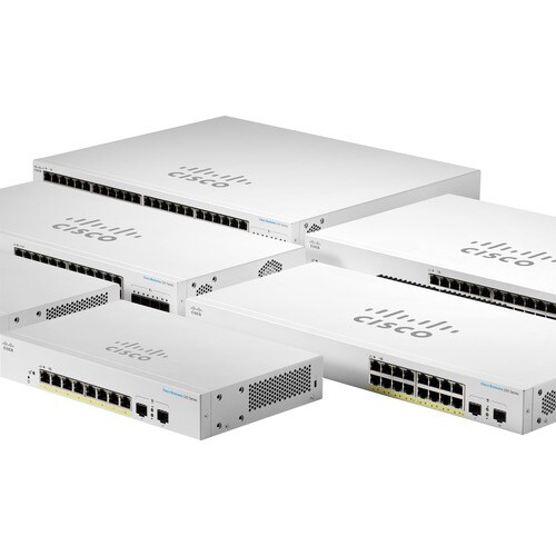 CISCO CBS220 SMART 8-PORT GE FULL PO E EXT PS 2X1G SFP - imagen 3