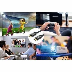 Manhattan CABLE HDMI 2.1 TEXTIL M-M 3.0M 8K 60HZ - imagen 4