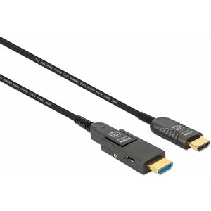 Manhattan CABLE HDMI FIBRA OPTICA M-M 4K 60HZ 50.0M CONECTOR DESMONTABLE - imagen 6