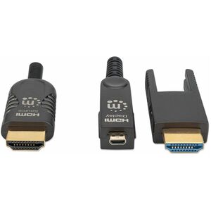 Manhattan CABLE HDMI FIBRA OPTICA M-M 4K 60HZ 50.0M CONECTOR DESMONTABLE - imagen 7