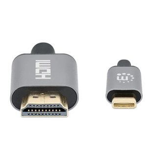 Manhattan CABLE USB-C A HDMI M 1.0M 4K - imagen 2