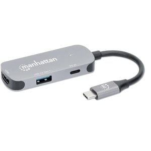 Manhattan DOCKING USB-C 3 PTOS HDMIUSB- AUSB-C PD - imagen 5