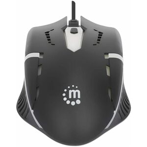 Manhattan MOUSE OPTICO LUMINISCENTE RGB U SB NEGRO - imagen 3
