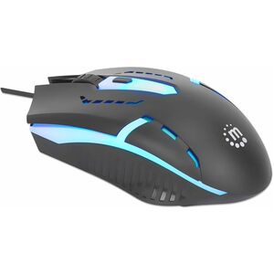 Manhattan MOUSE OPTICO LUMINISCENTE RGB U SB NEGRO - imagen 6