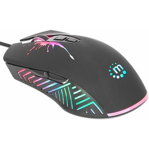 Manhattan MOUSE OPTICO GAMING 7 BOTONES 7 200 DPI LED RGB NEGRO - imagen 9