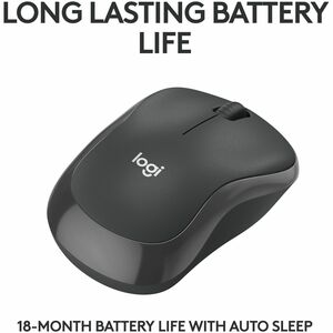 Logitech LOGITECH WIRELESS SILENT MOUSE M240 GRAPHITE - imagen 5