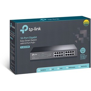 Tp-link TP-LINK SWITCH 16-PORT GIGABIT EASY SMART WITH 8-PORT POE - imagen 7