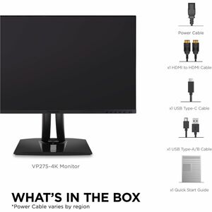 Viewsonic MONITOR ERGONOMICO DE 27IN COL PRO 4K UHD DESIGNED FOR SURFACE CON - imagen 10