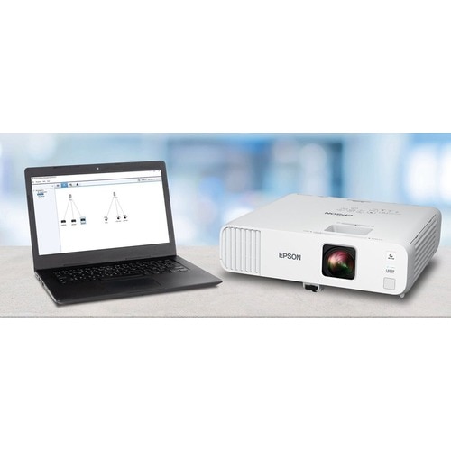 PROYECTOR EPSON POWERLITE L210W LASER 4500 LUM WXGA RS232C WIFI