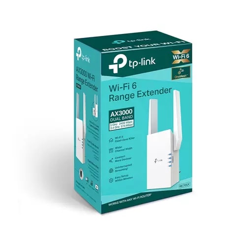 Tp-link AX3000 WI-FI 6 RANGE EXTENDER SPEED: 574 MBPS AT 2.4 GHZ + 2402 M - imagen 4