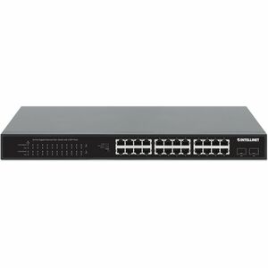 Intellinet POE SWITCH GB 24 PTOS 19 30W PTO 370W 2 SFP PORTS - imagen 2