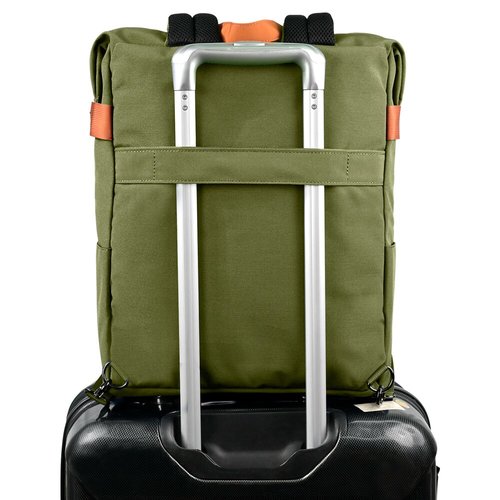 Vorago MOCHILA VORAGO BP-301 VINTAGE D OBLE USO LAPTOP 15.6 VERDE - imagen 4