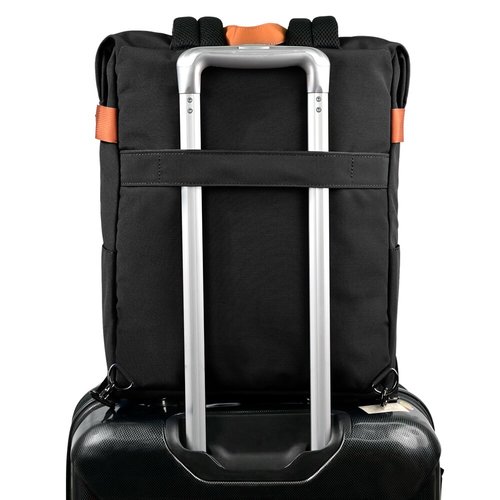Vorago MOCHILA VORAGO BP-301 VINTAGE D OBLE USO LAPTOP 15.6 NEGRA - imagen 4