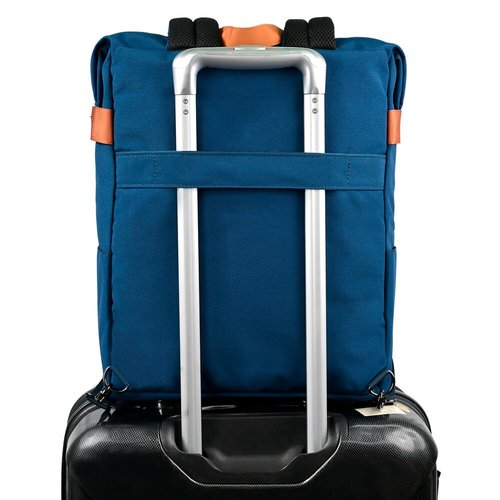 Vorago MOCHILA VORAGO BP-301 VINTAGE D OBLE USO LAPTOP 15.6 AZUL - imagen 4