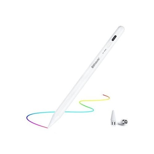 BRobotix PLUMA STYLUS ACTIVA BLANCA C/DOS REPUESTOS