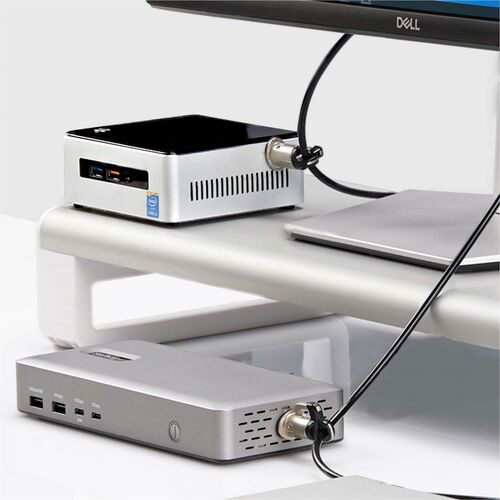 StarTech.com JUEGO DE CANDADO CABLE PARA COMPUTADORA Y PERIFERICOS - 3M - imagen 3