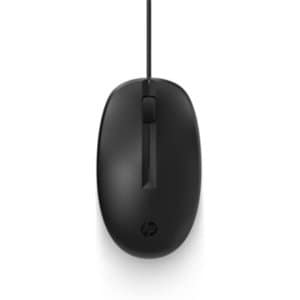 HP Computo MOUSE OPTICO HP 125 CON CABLE USB-A 3 BOTONES 1200PPP NEGRO 1YW - imagen 5