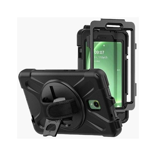 BRobotix FUNDA DE USO RUDO CON CORREA Y GIRO 360 PARA SAMSUNG GALAXY ACTIVE