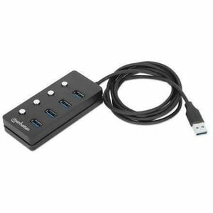 Manhattan HUB USB V3.2 4 PTOS A INTERRUPT OR DE ENCENDIDO/APAGADO - imagen 4