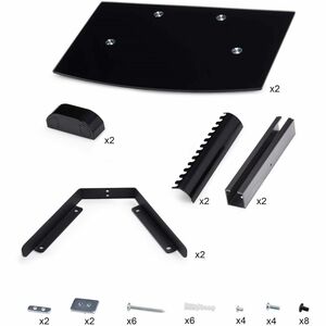 StarTech.com WALL MOUNT FLOATING AV SHELVES - ADJUSTABLE - imagen 3
