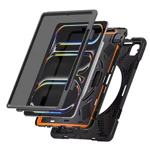 BRobotix FUNDA DE USO RUDO CON CORREA Y GIRO 360 PARA IPAD PRO 11.0 (M4) - imagen 2
