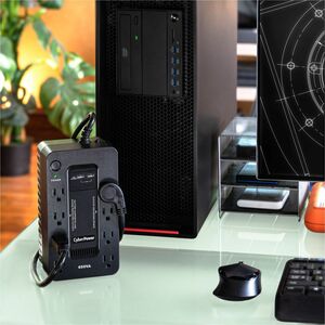 CyberPower 650VA / 360W STANDBYGABINETE COMPACTO 8 NEMA 5-15R 4 RESPALDO - imagen 4