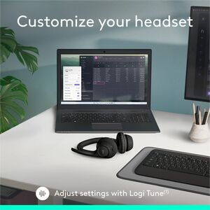 Logitech HEADSET-ZONE 300 BLACK - imagen 3