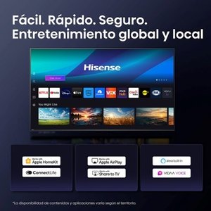 Hisense HISENSE DISPLAY QLED 4K 55 PULGADAS SMART TV VIDAA - imagen 2