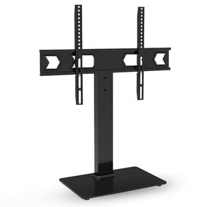 BRobotix SOPORTE DE MESA PARA TV DE 37IN A 75IN CON BASE DE CRISTAL - imagen 4