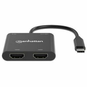 Manhattan ADAPTADOR DE USB-C PD A MONITOR DUAL-HDMI PARA LAPTOP Y TABLET - imagen 2