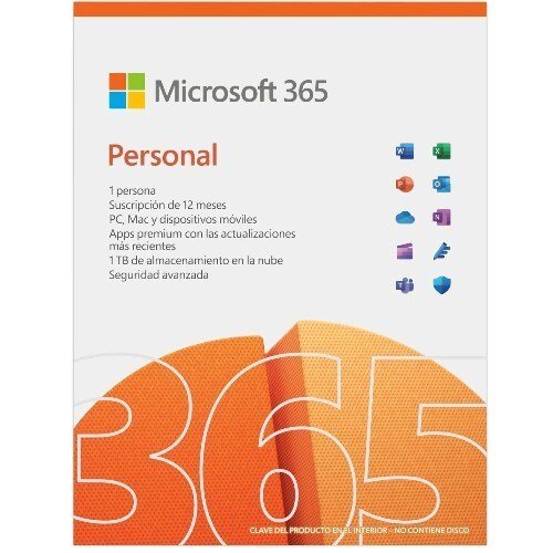 Microsoft M365 PERSONAL SPANISH SUBSCR 1YR LATAM ONLY MEDIALESS FY25H2 - imagen 3