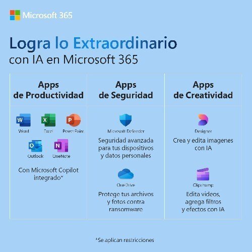Microsoft M365 PERSONAL SPANISH SUBSCR 1YR LATAM ONLY MEDIALESS FY25H2 - imagen 5