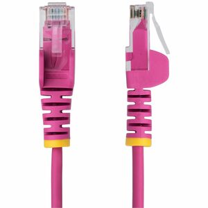 StarTech.com ETHERNET CABLE CAT6 SLIM 15M PINK - SNAGLESS LSZH - imagen 7