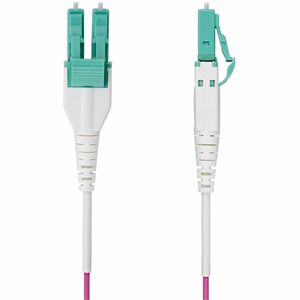 StarTech.com 15M OM4 LC TO LC UPC MULTIMODE FIBER CABLE - OFNR - imagen 2