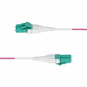 StarTech.com 15M OM4 LC TO LC UPC MULTIMODE FIBER CABLE - OFNR - imagen 3