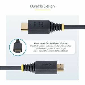 StarTech.com CABLE HDMI CERTIFICADO PREMIUM DE ALTA VELOCIDAD DE 2M 4K60 - imagen 3