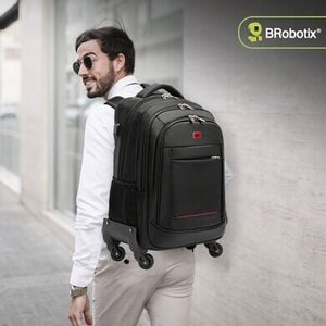BRobotix BROBOTIX MOCHILA MALETN BACK PACK DE VIAJE CUENTA CON 4 RUEDAS - imagen 2