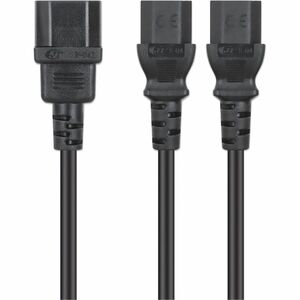 Manhattan CABLE DE ALIMENTACIN DIVISOR EN Y UN CONECTOR 1XC14 A 2XC131. - imagen 2