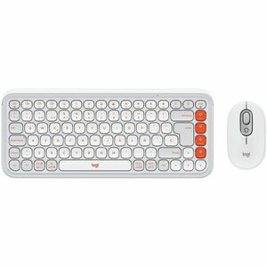 Logitech KIT TECLADO Y MOUSE LOGITECH POP ICON OFF-WHITE BT MULTIDISPOSIT - imagen 4