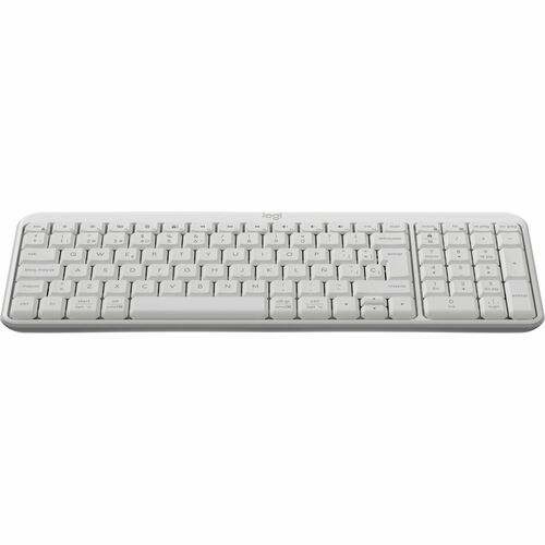 Logitech TECLADO LOGITECH K250 OFF-WHITE COMPACT BT 10MT RESISTE SALPICADUR - imagen 2