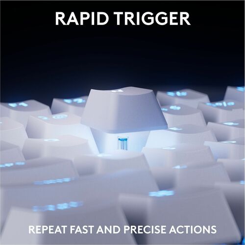 Logitech TECLADO LOGITECH G PRO X TKL RA PID OFF-WHITE INT MAG-ANALO RGB USB - imagen 3