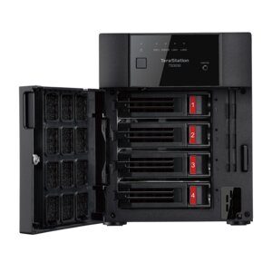 Buffalo TERASSTATION ESSENTIALS 3430D 4 BAY 24TB 4X6TB 2.5 GBE RAID 0/1/5 - imagen 4