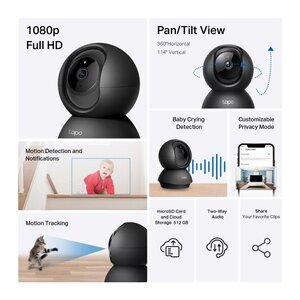 Tp-link PAN TILT HOME SECURITY WI-FI CAMERA - imagen 5