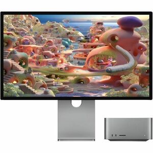 Monitor LED Apple Studio Display XDR 27" (68.6cm) Clase Cámara Web 5K - 27" (68.6cm) Viewable - Mini LED Retroiluminación - 5120 x 2880 - Mil millones de colores - Adaptive Sync - 1000cd/m² - 120Hz Fr
