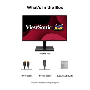 Viewsonic MONITOR VIEWSONIC 24IN 1080P ERGONOMICO 120HZ CON FRECUENCIA