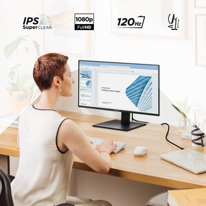 Viewsonic MONITOR VIEWSONIC 24IN 1080P ERGONOMICO 120HZ CON FRECUENCIA - imagen 4